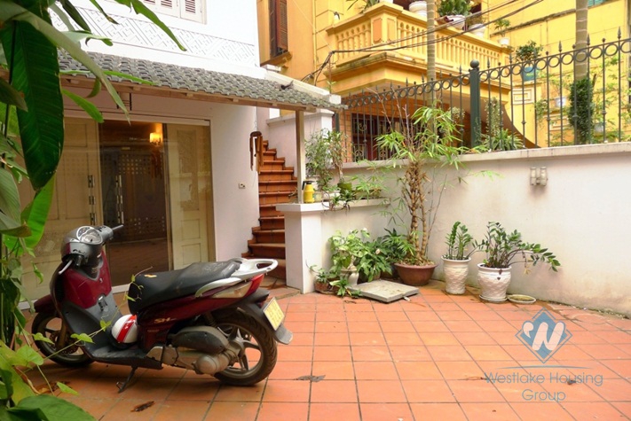 Beautiful house for rent in Dang Thai Mai Street, Tay Ho, Hanoi
